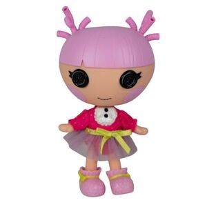Lalaloopsy Littles Doll Figure 7.5" Trinket Sparkles Pink Silly Hair dress shoes